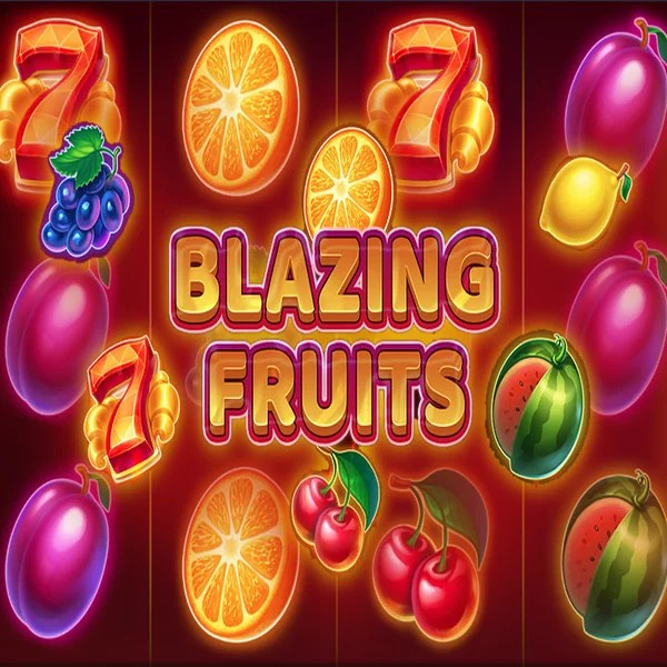 Blazing Fruits logo by Inbet Games Gravira Casino