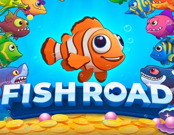 Logo of Fish Road from InOut at Gravira Casino