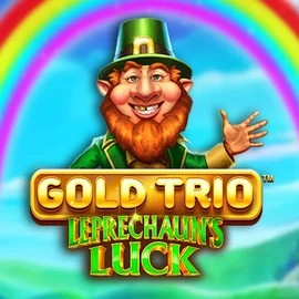 Gold Trio Leprechaun's Luck logo – Slots by Playtech at Gravira Casino