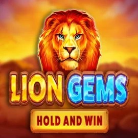 Lion Gems Hold and Win slot logo by Playson at Gravira CasinoLion Gems Hold and Win