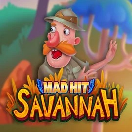 Mad Hit Savannah slot logo by RubyPlay at Gravira CasinoMad Hit Savannah
