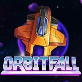 Orbitfall slot logo by ELK Studios at Gravira CasinoOrbitfall