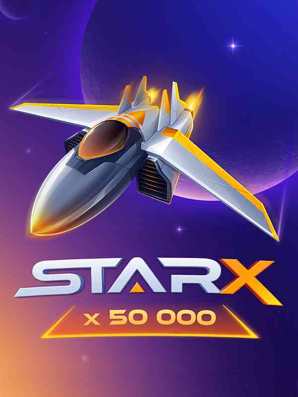 Logo of StarX from 100HP Gaming at Gravira Casino