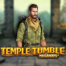 Temple Tumble Megaways slot logo by Relax Gaming at Gravira CasinoTemple Tumble Megaways