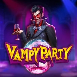 Vampy Party online game logo by Pragmatic Play on gravira.eu.com